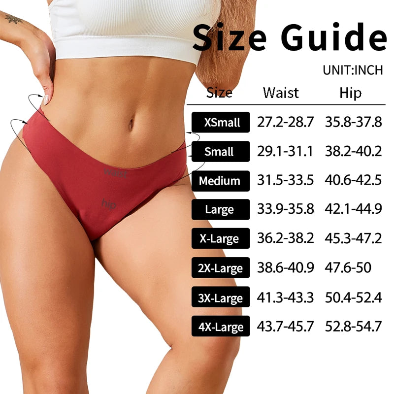 4-Layer Leak Proof Women Menstrual Panties Incontinence Low-Rise Women Thong Discreet Period Underwear Stretchy Underwear