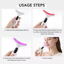 Appareil de Beauté Électrique 7 Modes – Sculpture Faciale Pro à Domicile AphroditeGlow