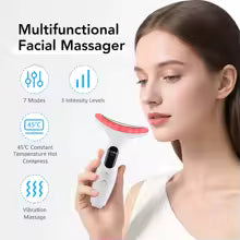 Appareil de Beauté Électrique 7 Modes – Sculpture Faciale Pro à Domicile AphroditeGlow