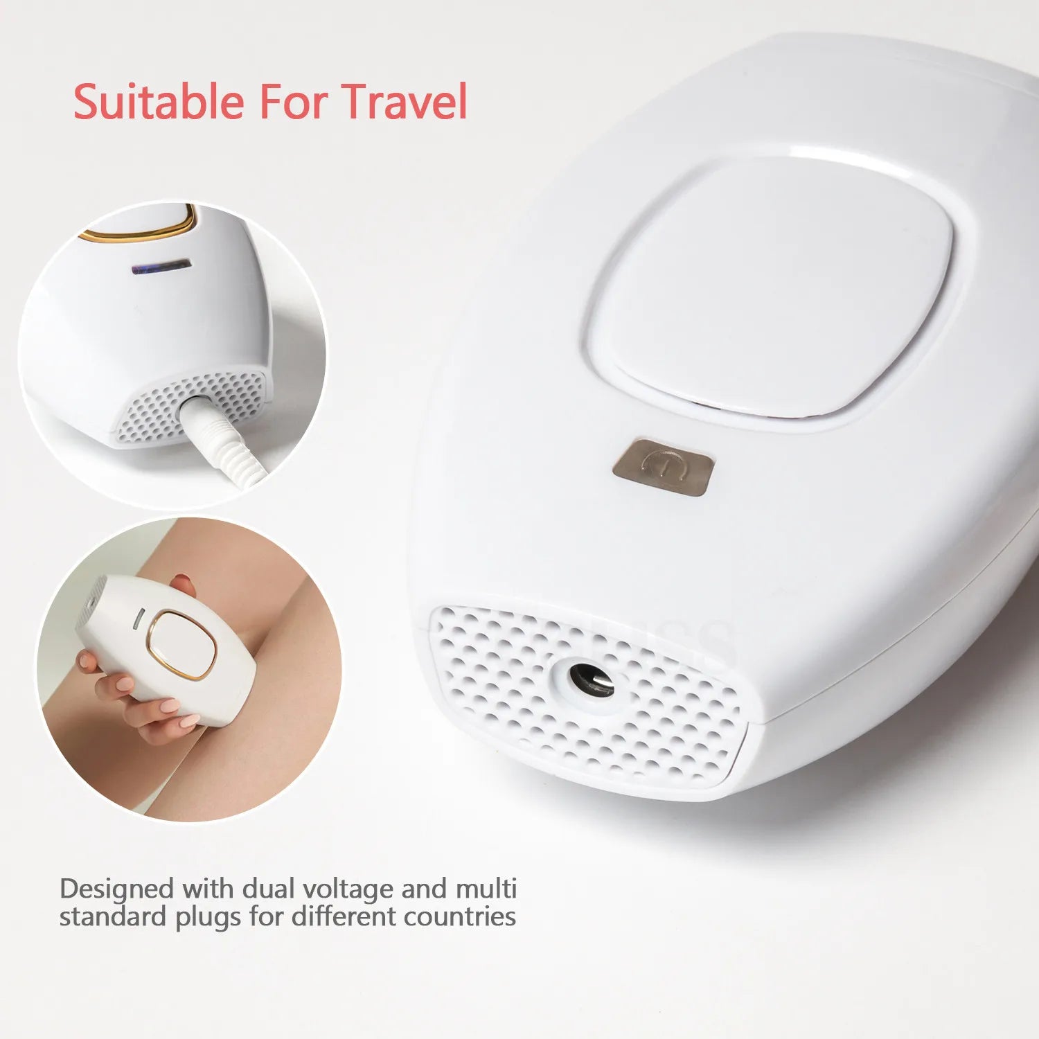 IPL Hair Removal Laser Epilator for Women 500,000 Flash Depilator Pulses Permanent Laser Epilator Painless Hair Removal