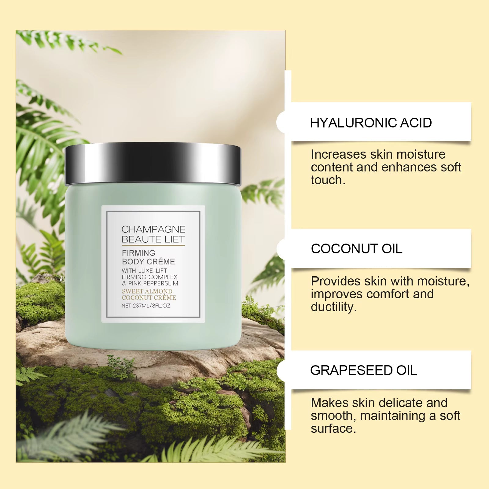 Crème Raffermissante au Champagne AphroditeGlow