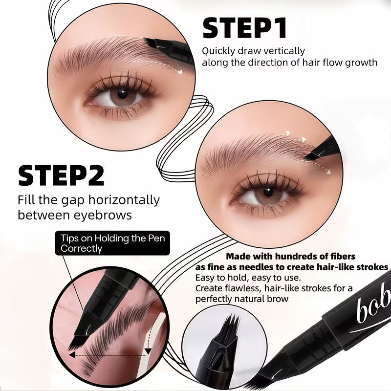 Crayon à sourcils coréen à 4 extrémités AphroditeGlow