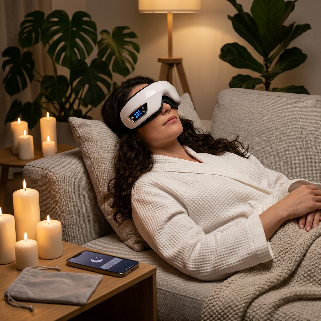 Masseur Oculaire 6D Intelligent AphroditeGlow