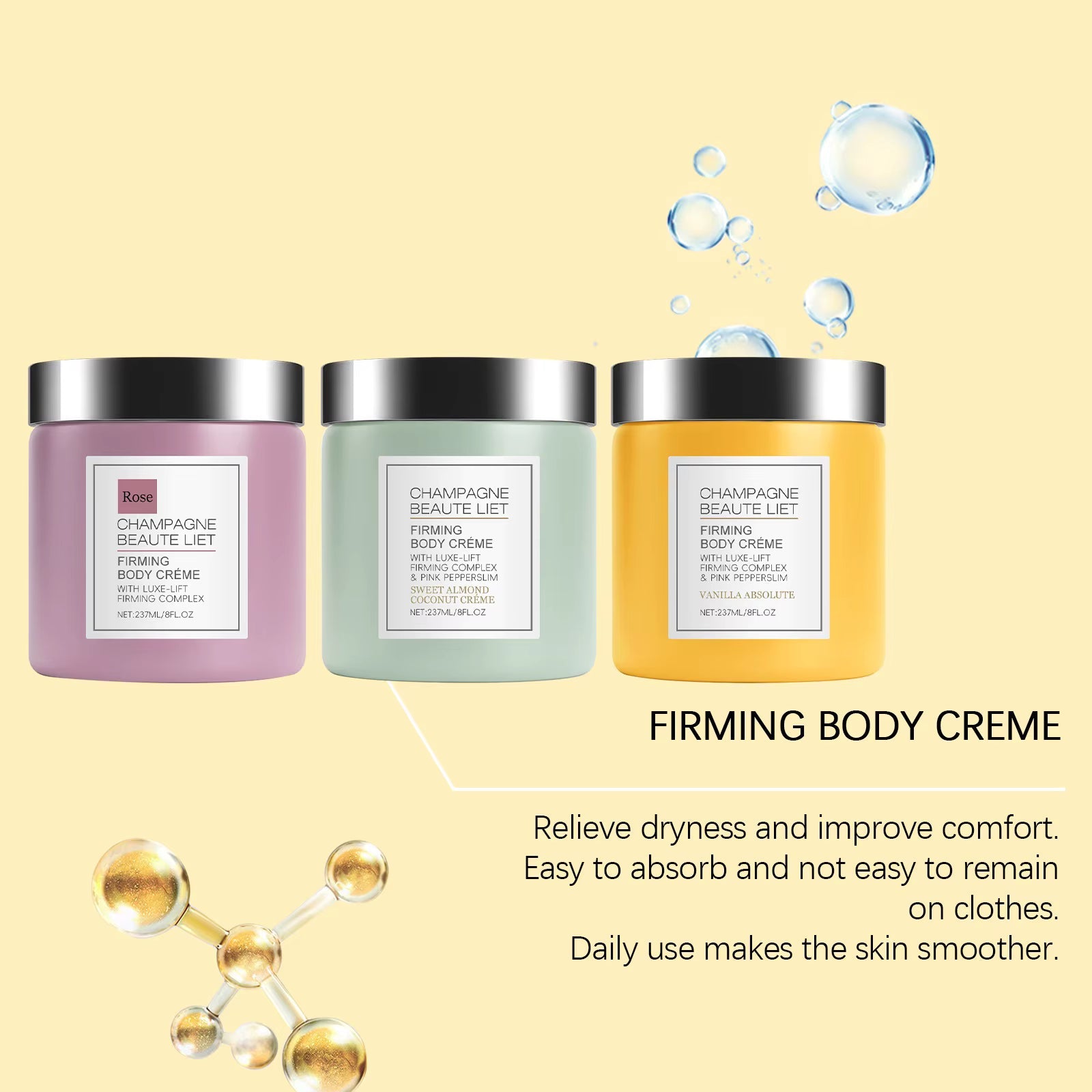 Crème Raffermissante au Champagne AphroditeGlow